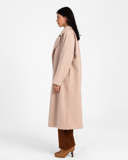 Velaria Fur Coat - Beige