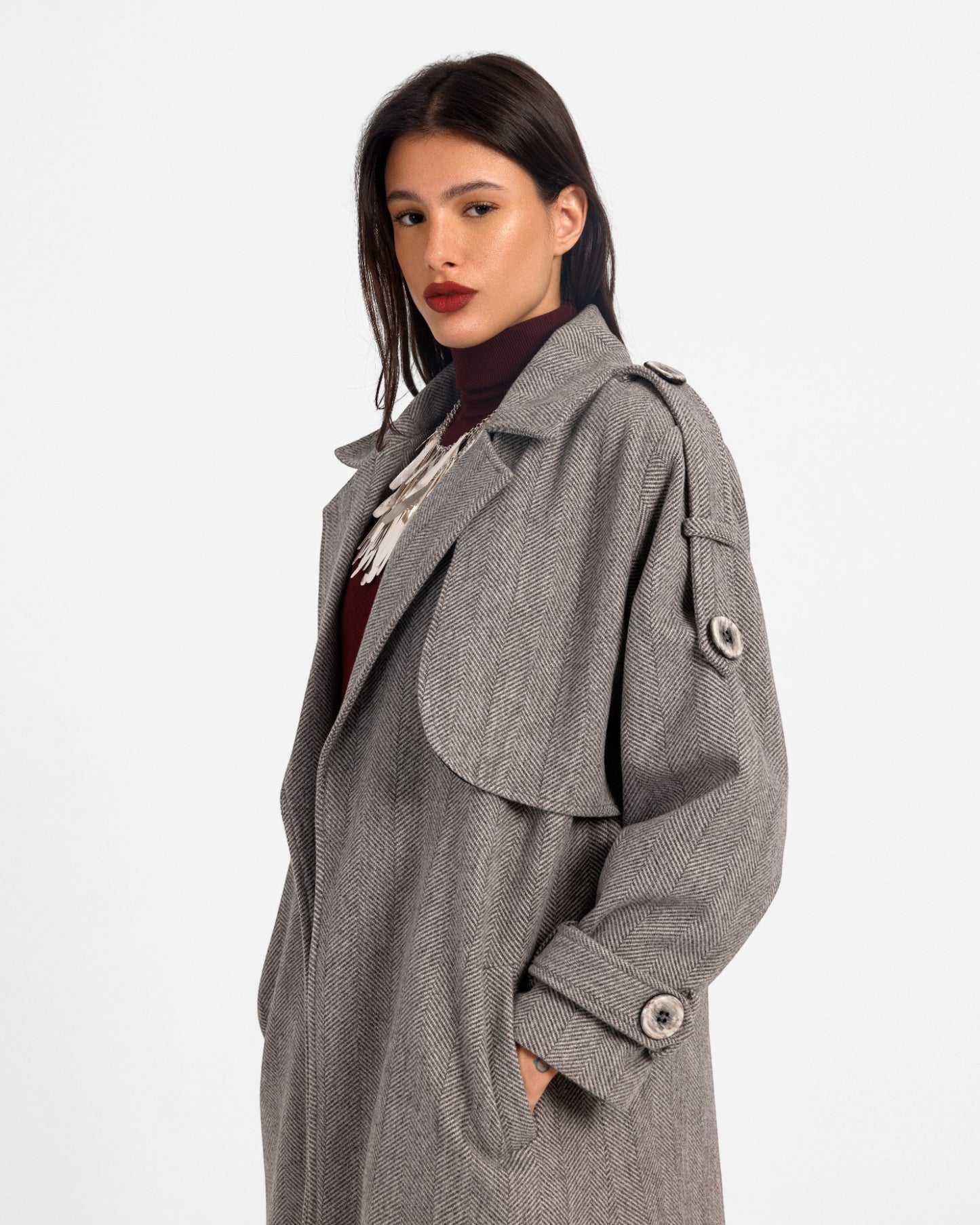 Lyra Coat - Grey