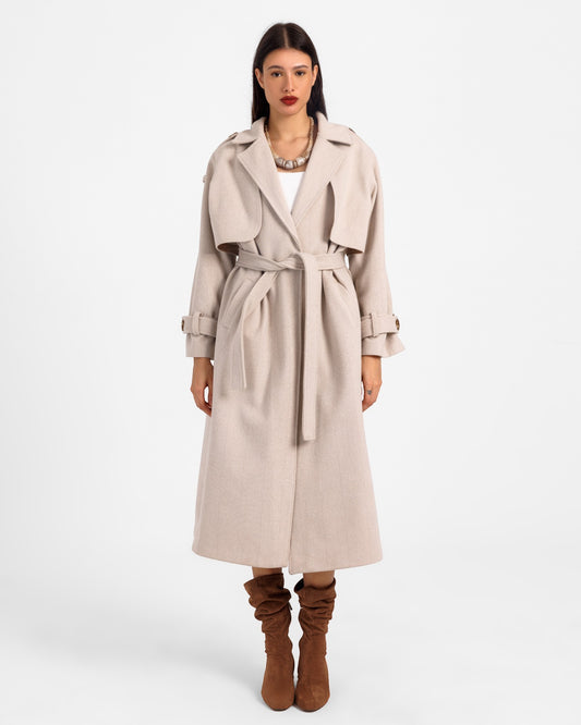 Lyra Coat - Beige