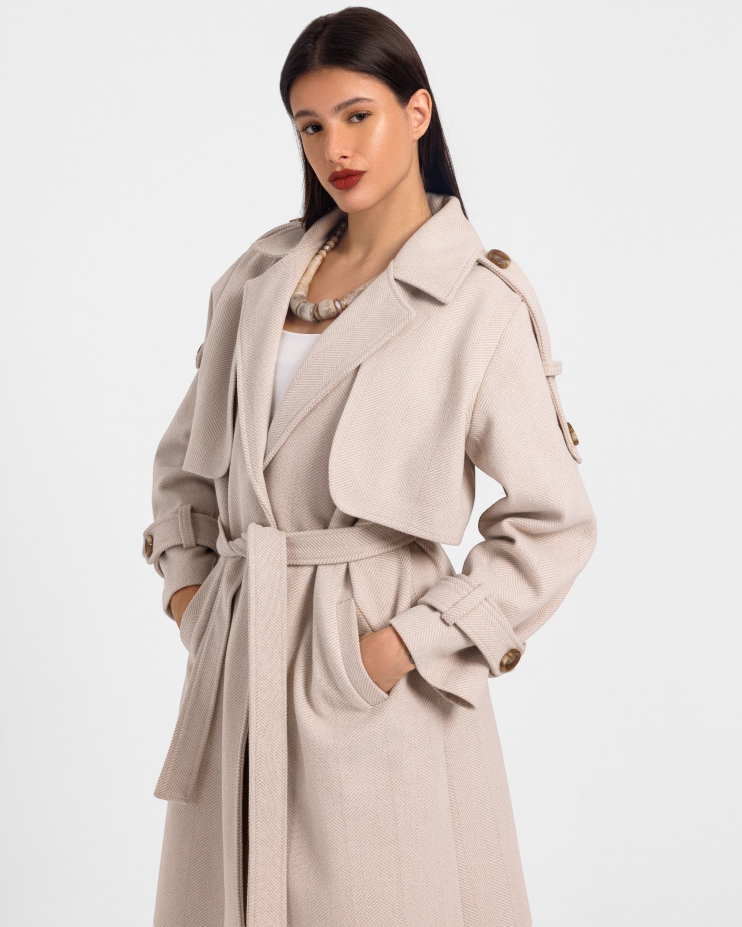 Lyra Coat - Beige