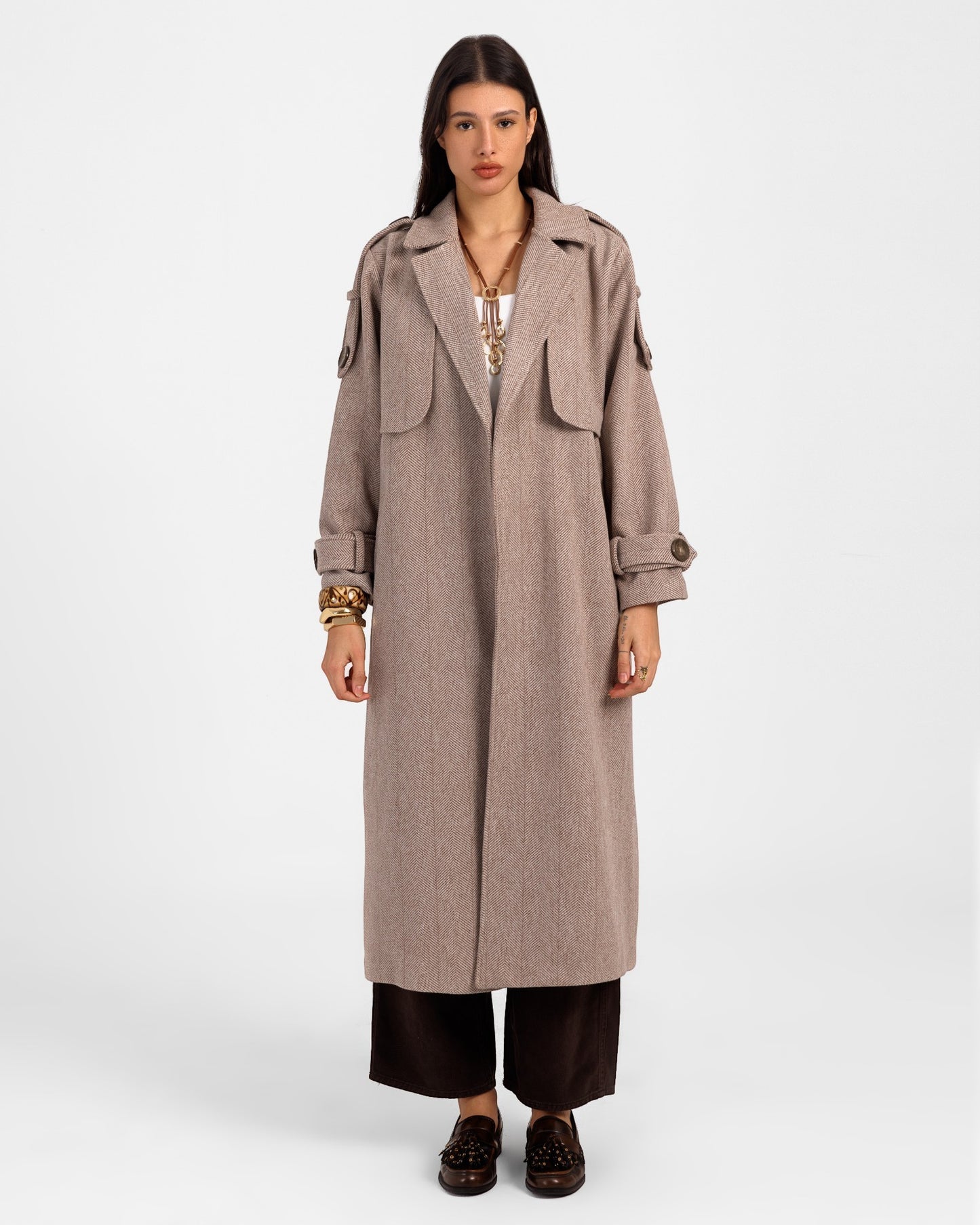 Lyra Coat - Brown