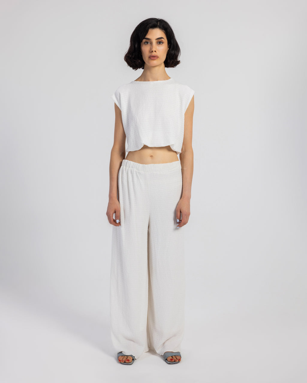 WHITE KORESHA PANTS