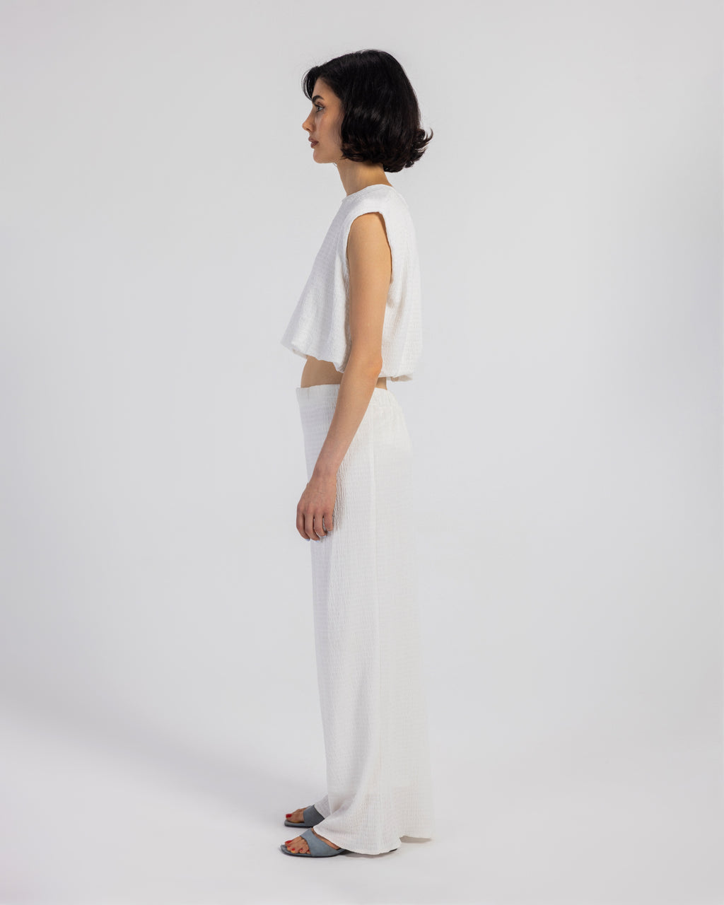 WHITE KORESHA PANTS