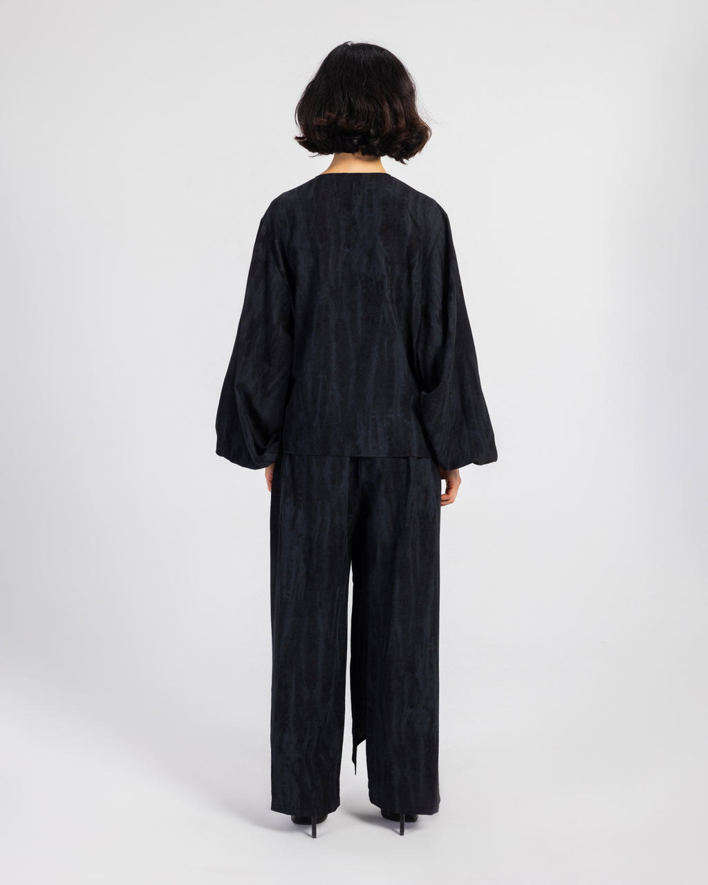 BLACK TIGER LINEN SET