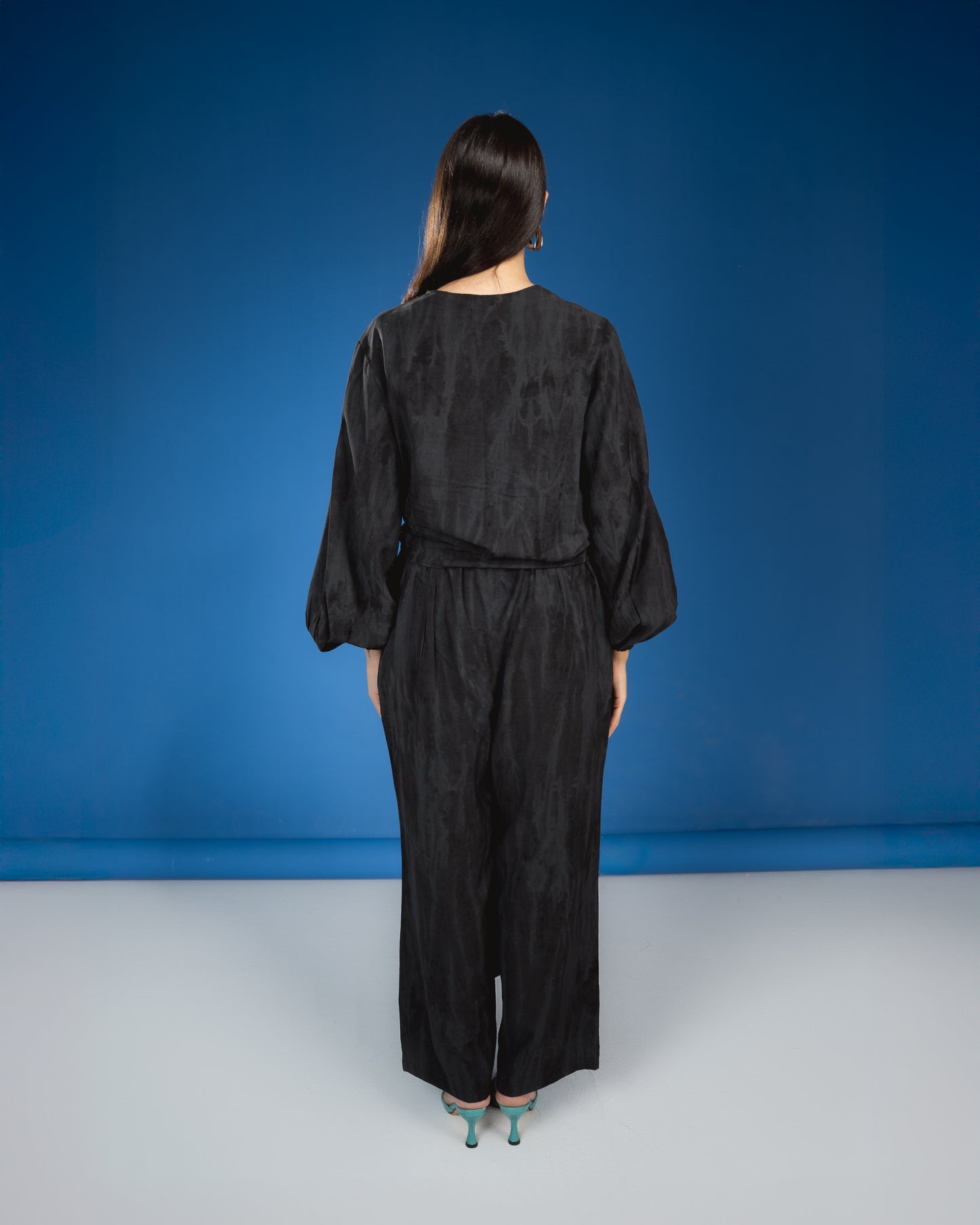 BLACK TIGER LINEN SET