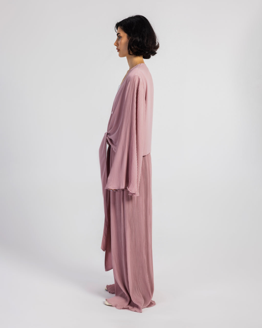 PINK PLISSE SET