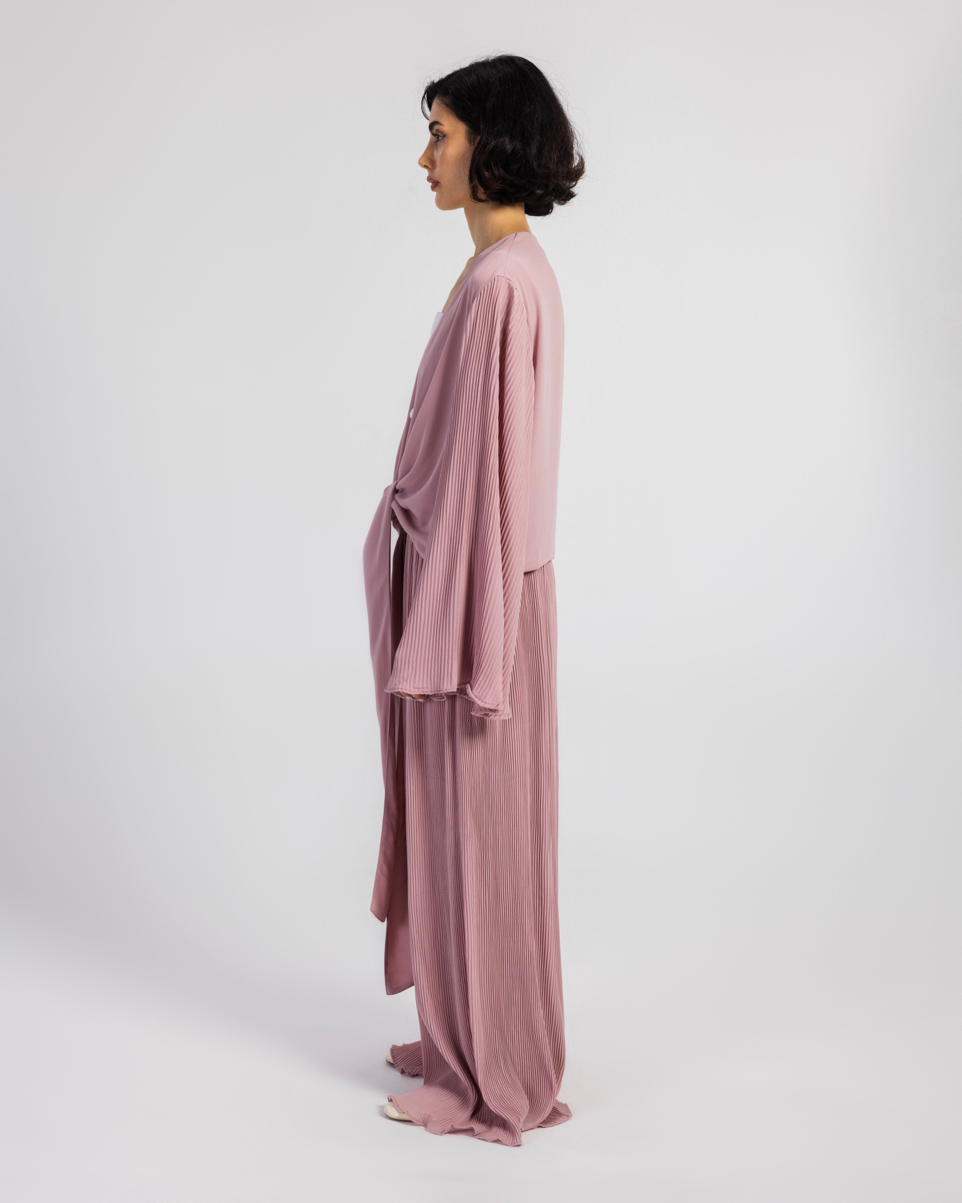 PINK PLISSE SET