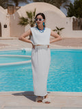 WHITE KORESHA SKIRT