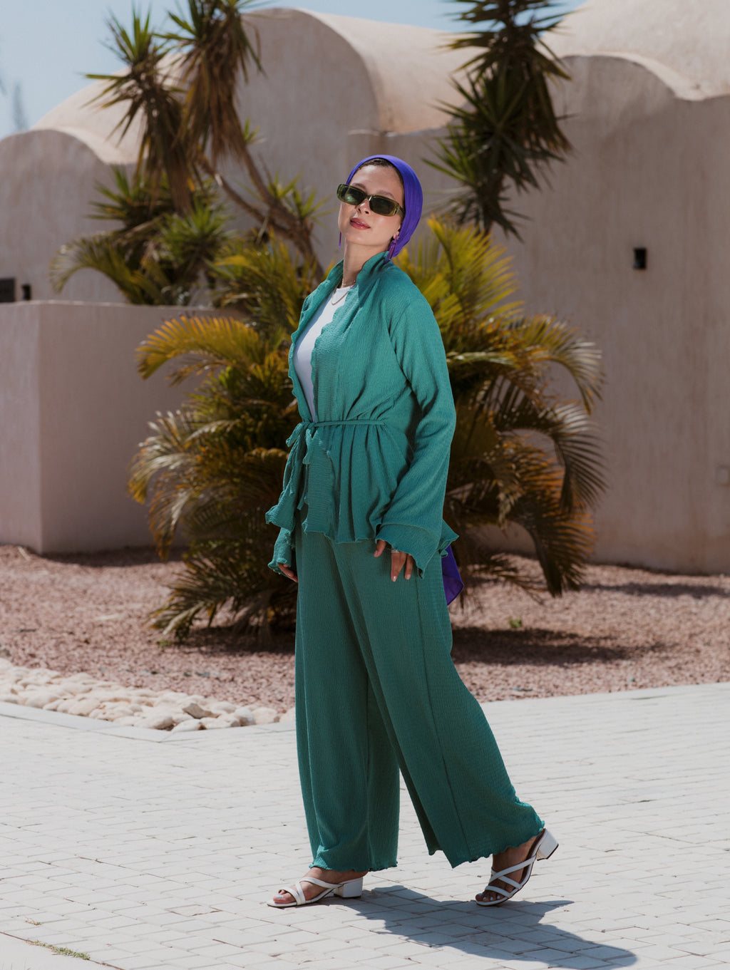 GREEN KORESHA PANTS