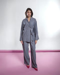 DENIM LINED LINEN SET