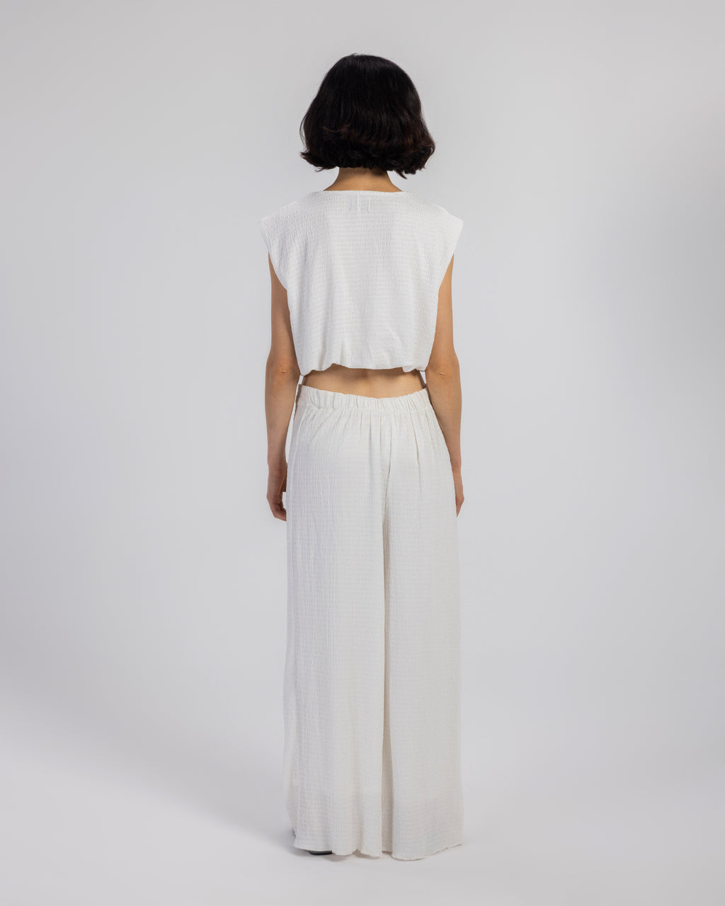 WHITE KORESHA PANTS